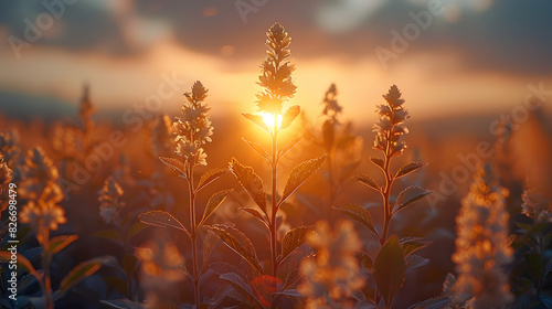 wheat field at sunset © Sthefany