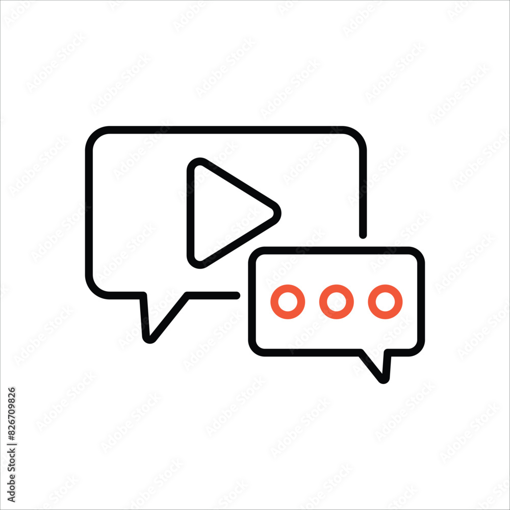 Conversation vector icon Conversation vector icon