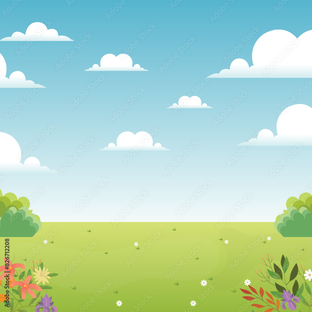 Happy Children's Day background, Park outdoor, Sky, clouds Happy Children's Day background, Park outdoor, Sky, clouds