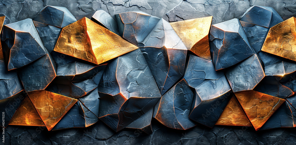 Textural representation of various geometric colors shapes ,Generated by AI Textural representation of various geometric colors shapes ,Generated by AI