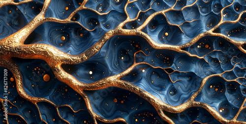 Textural representation of various geometric colors shapes  ,Generated by AI