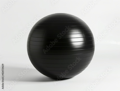 Black Fitness Ball