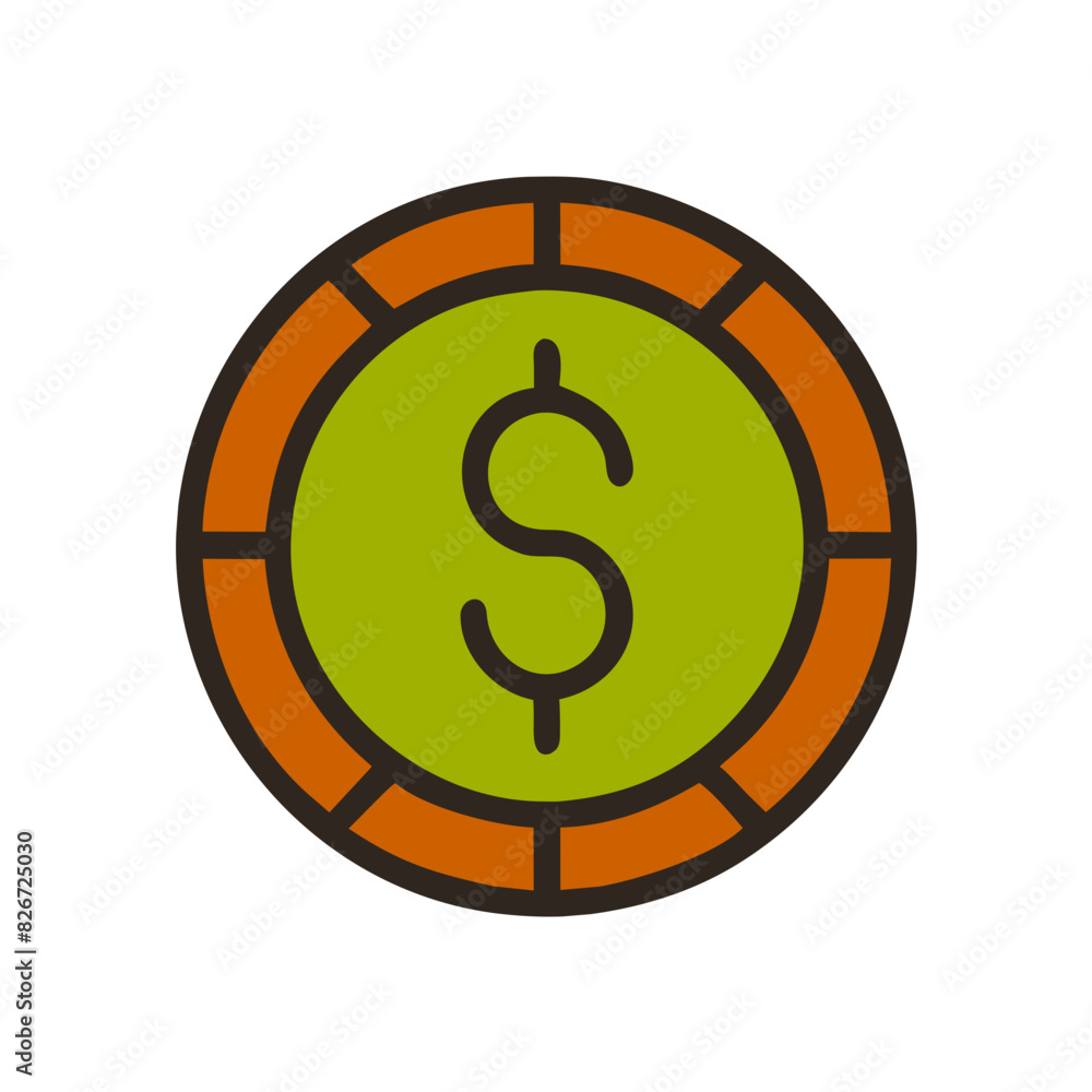 dollar sign icon dollar sign icon