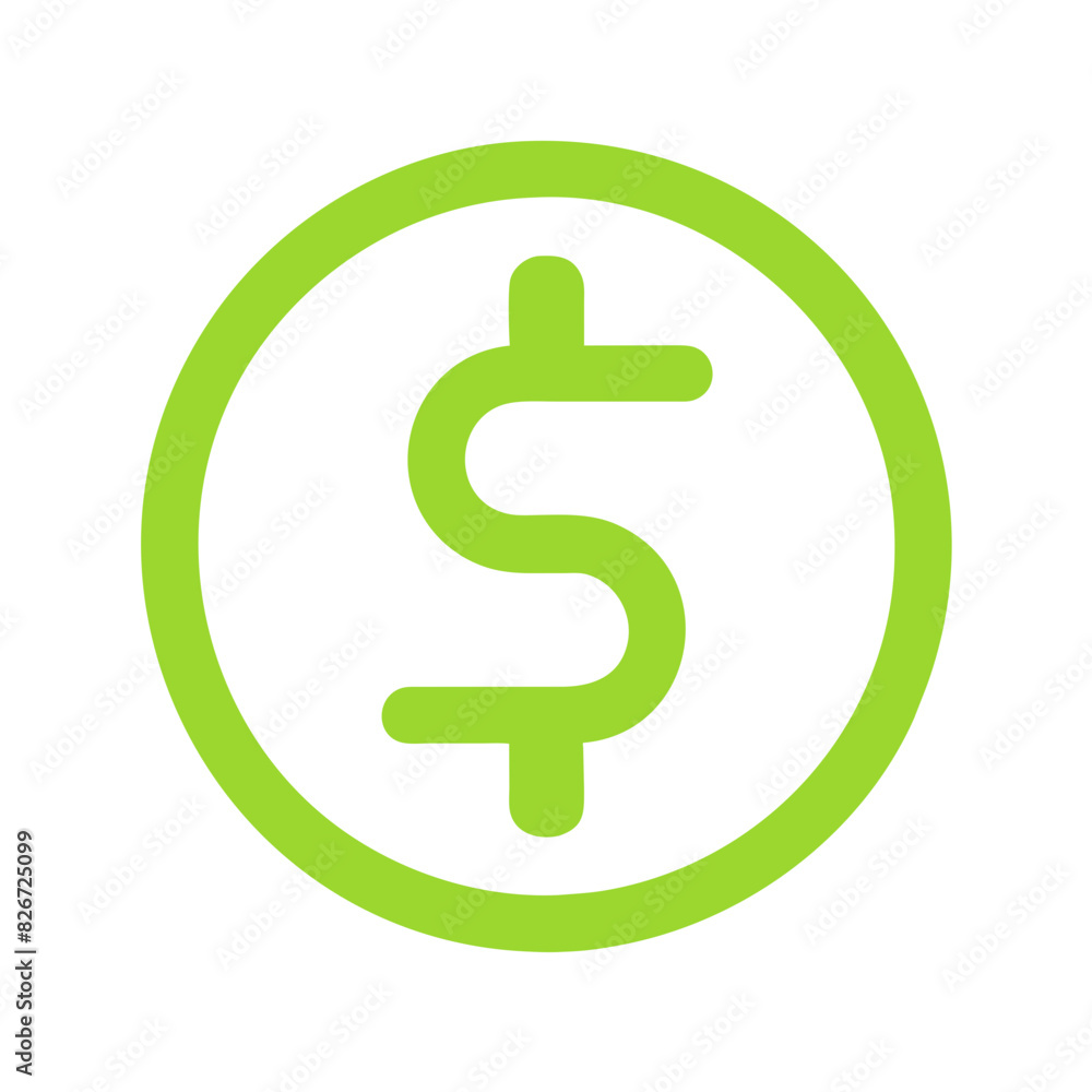 dollar sign icon dollar sign icon