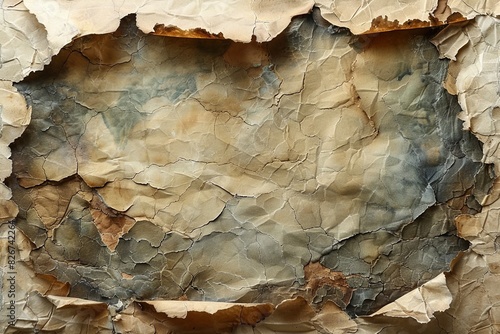 Wabi-sabi background, where hand-made paper meets natural dye and sumi ink. 