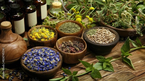 Herbal remedies in natural healthcare © TheWaterMeloonProjec