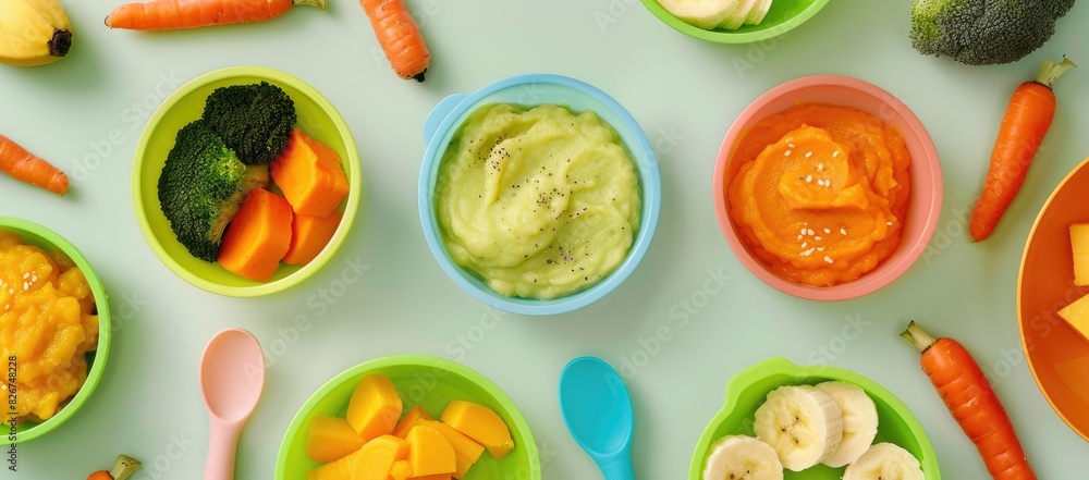 Assorted Fresh Vegetables and Fruits in Bowls Assorted Fresh Vegetables and Fruits in Bowls