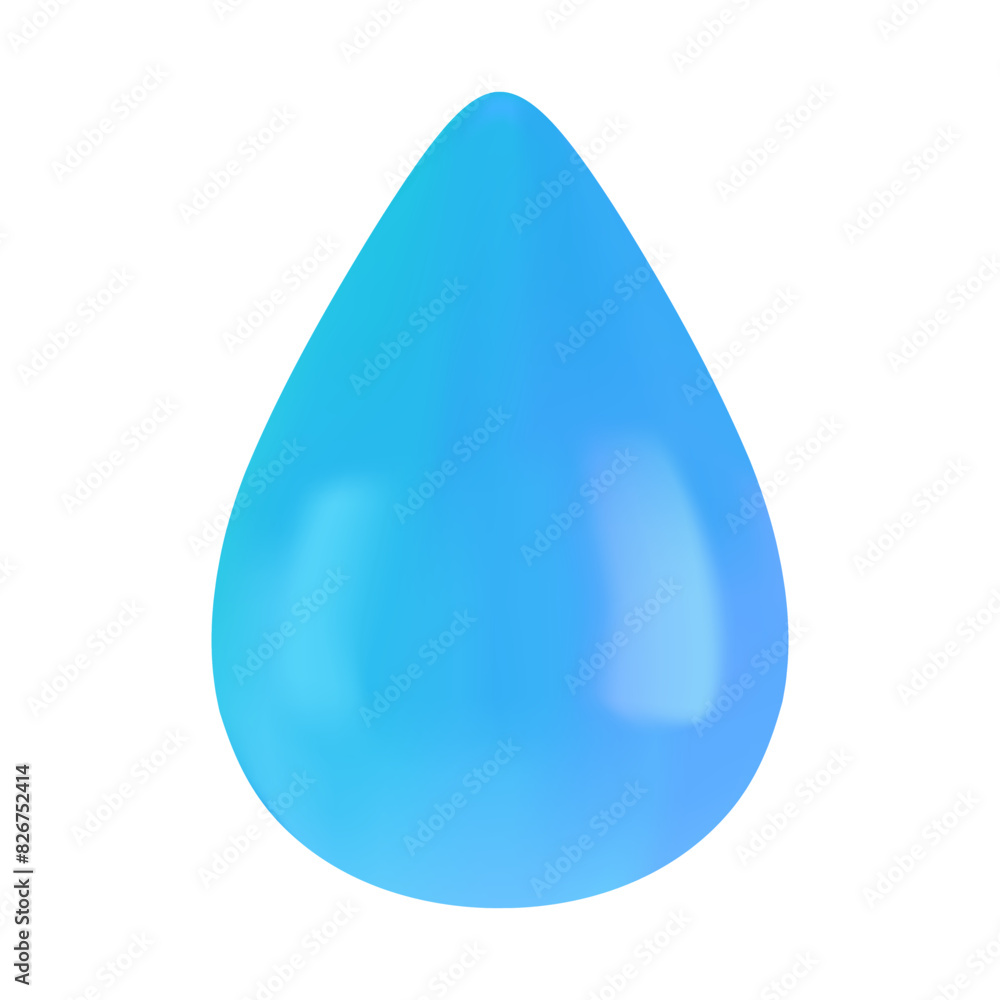 Vector blue water drop icon. 3D droplet logo shapes. Vector realistic serum droplet of drug or collagen essence. Water drop. 3D icon Vector blue water drop icon. 3D droplet logo shapes. Vector realistic serum droplet of drug or collagen essence. Water drop. 3D icon