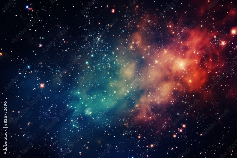 Exploring The Wonders Of The Universe Stars, Nebulae, And Galaxies Captured In Cosmic Beauty. Generative AI