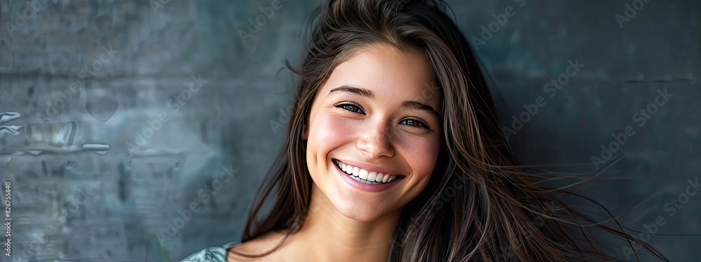 close-up of a beautiful girl. Selective focus close-up of a beautiful girl. Selective focus