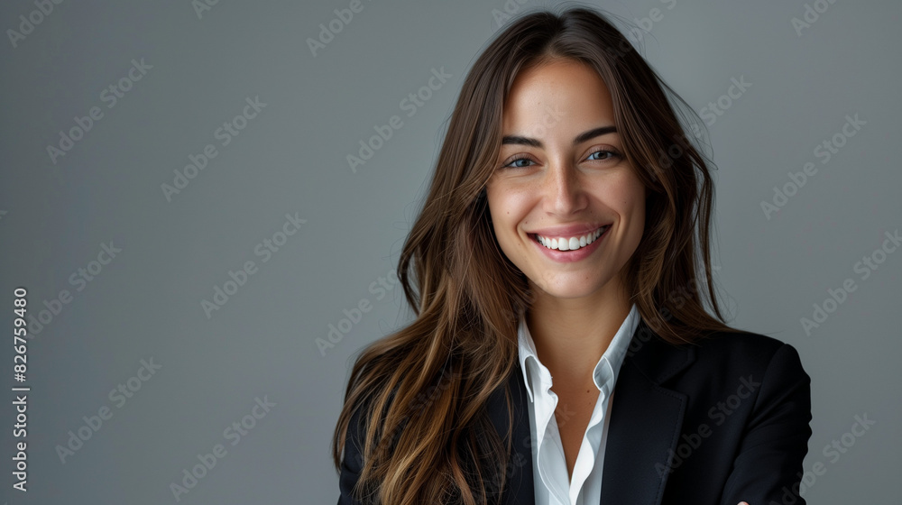 Confident Businesswoman Studio Portrait Confident Businesswoman Studio Portrait