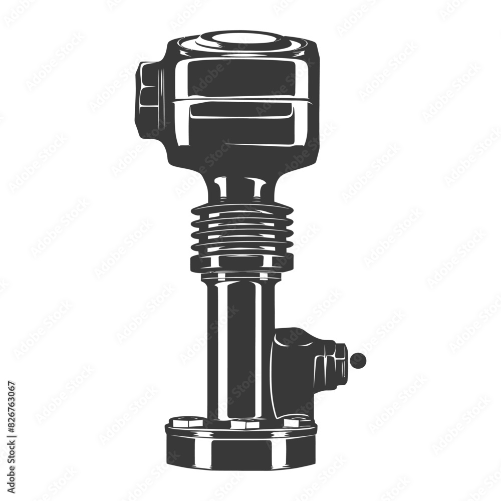 Silhouette piston black color only Silhouette piston black color only