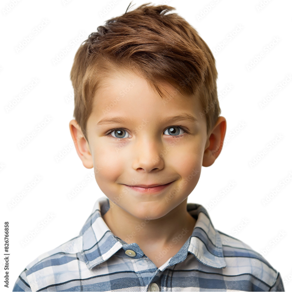 portrait boy Isolated on transparent background portrait boy Isolated on transparent background