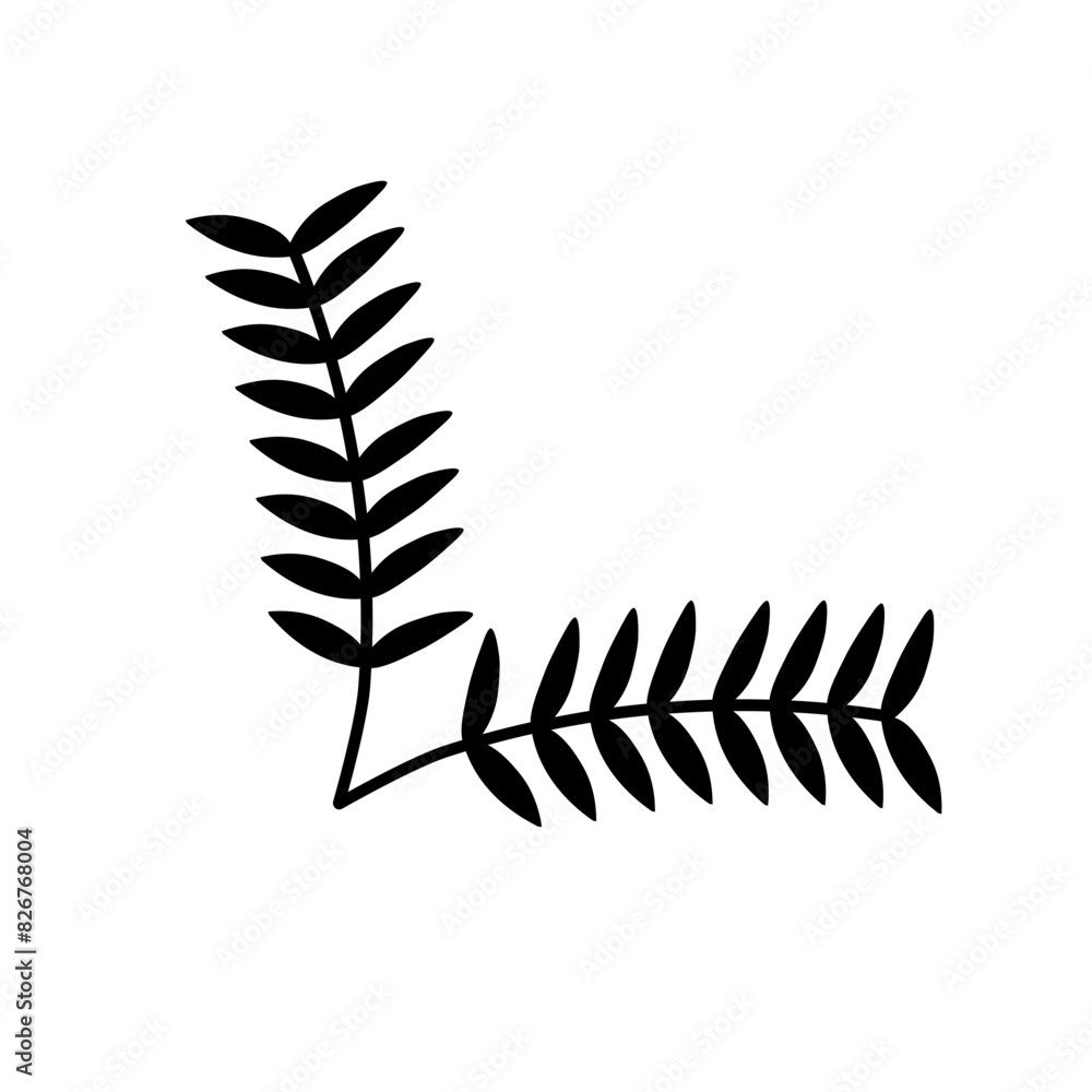 leaf corner border leaf corner border