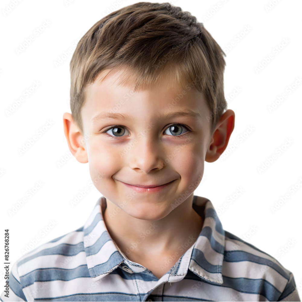 portrait boy Isolated on transparent background portrait boy Isolated on transparent background
