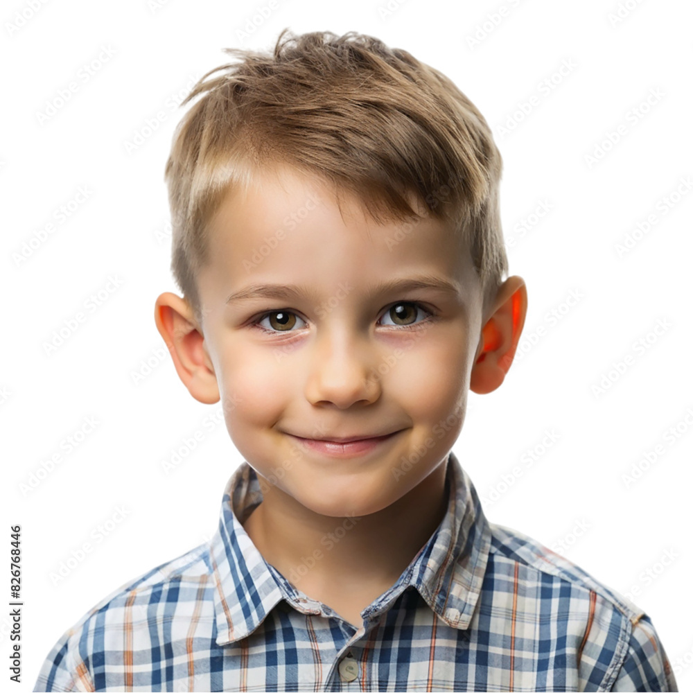 portrait boy Isolated on transparent background portrait boy Isolated on transparent background