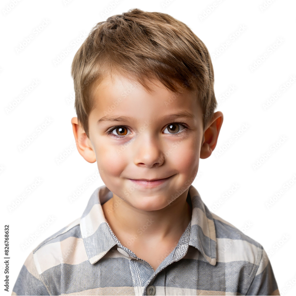 portrait boy Isolated on transparent background portrait boy Isolated on transparent background