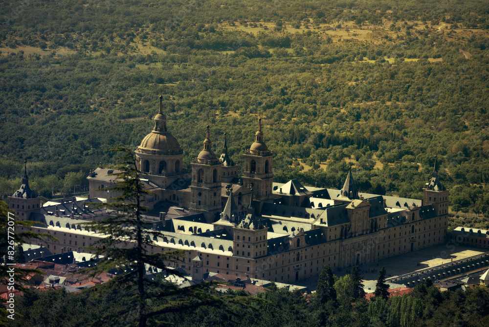 Monasterio del Escorial en la Comunidad de Madrid