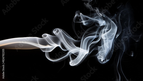 Abstract Atmosphere of Elegant Smoke and Mist