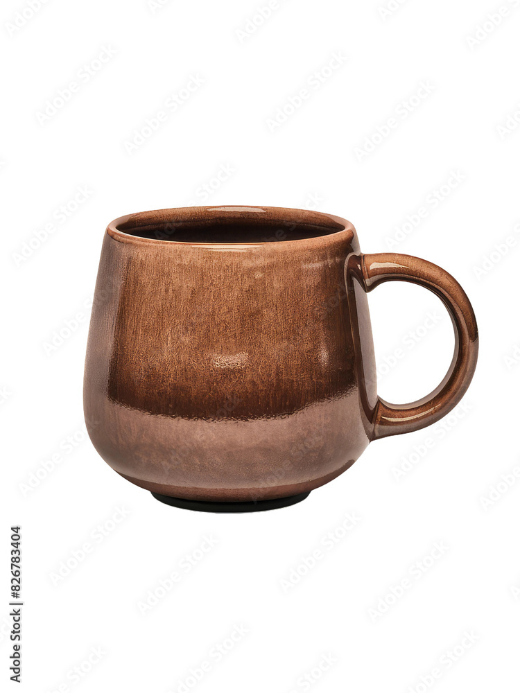 Isolated PNG Ceramic Mug, GENERATIVE AI Isolated PNG Ceramic Mug, GENERATIVE AI