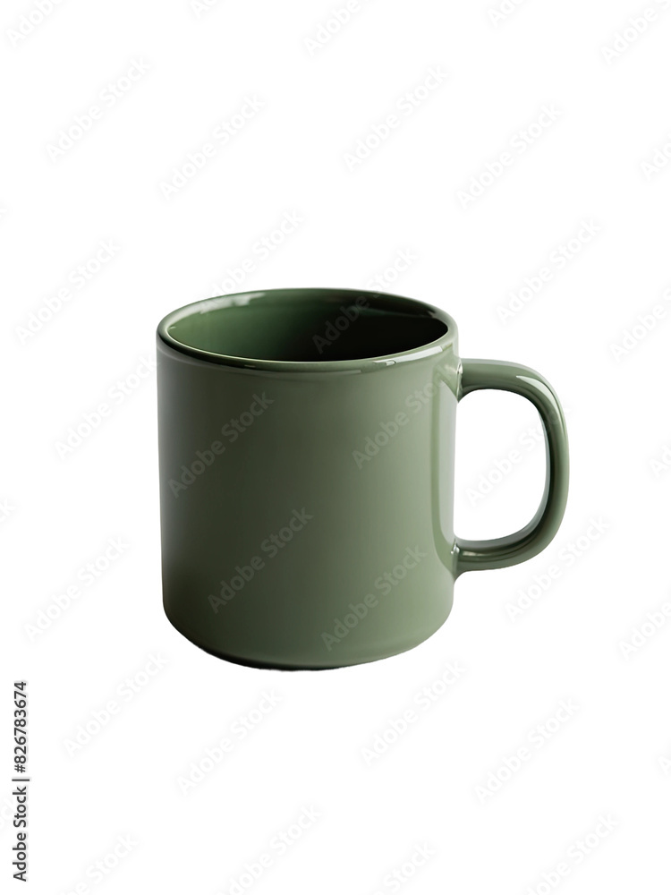 Isolated PNG Mug Mockup, GENERATIVE AI
