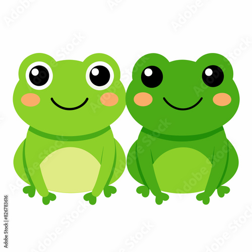 frog vector silhouette illustration