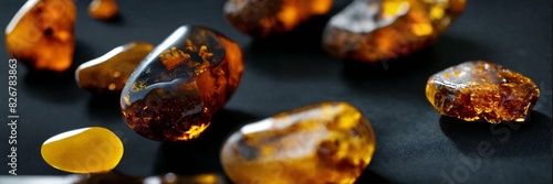 Master making amber products