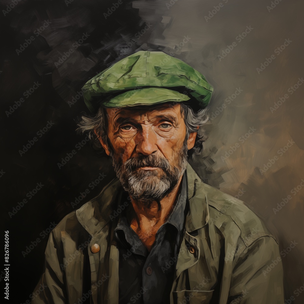 Fototapeta premium Human face expression
