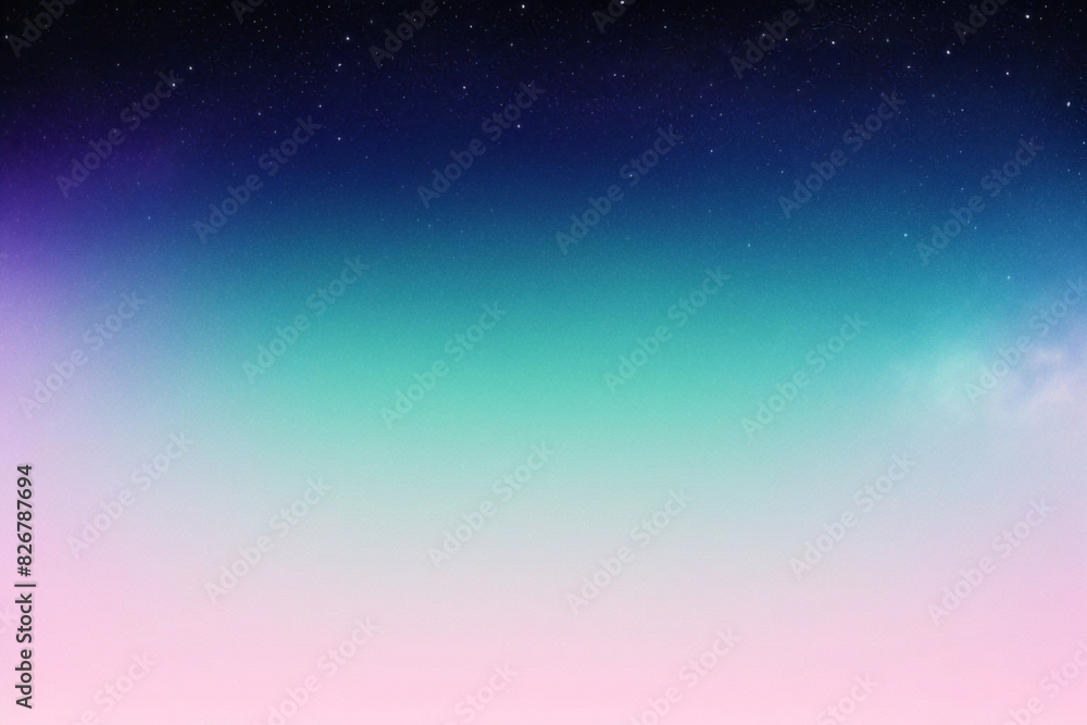Obraz premium Abstract holographic background with pastel colors, glitters, designed as a soft template. This seamless and trendy backdrop features a colorful wave rainbow