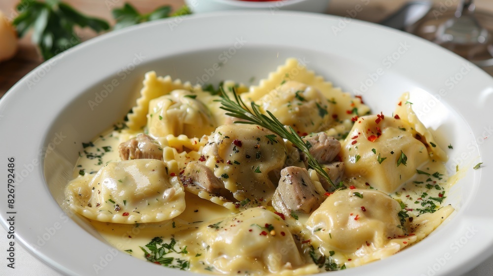 Culinary Delights Beef Ravioli and Fish Gastronomy Culinary Delights Beef Ravioli and Fish Gastronomy
