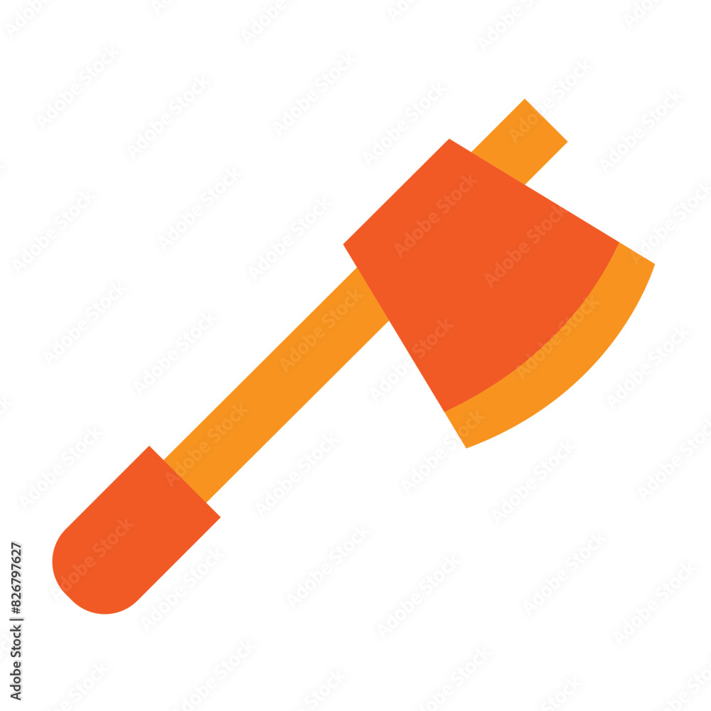 Axe Flat Icon Design Axe Flat Icon Design