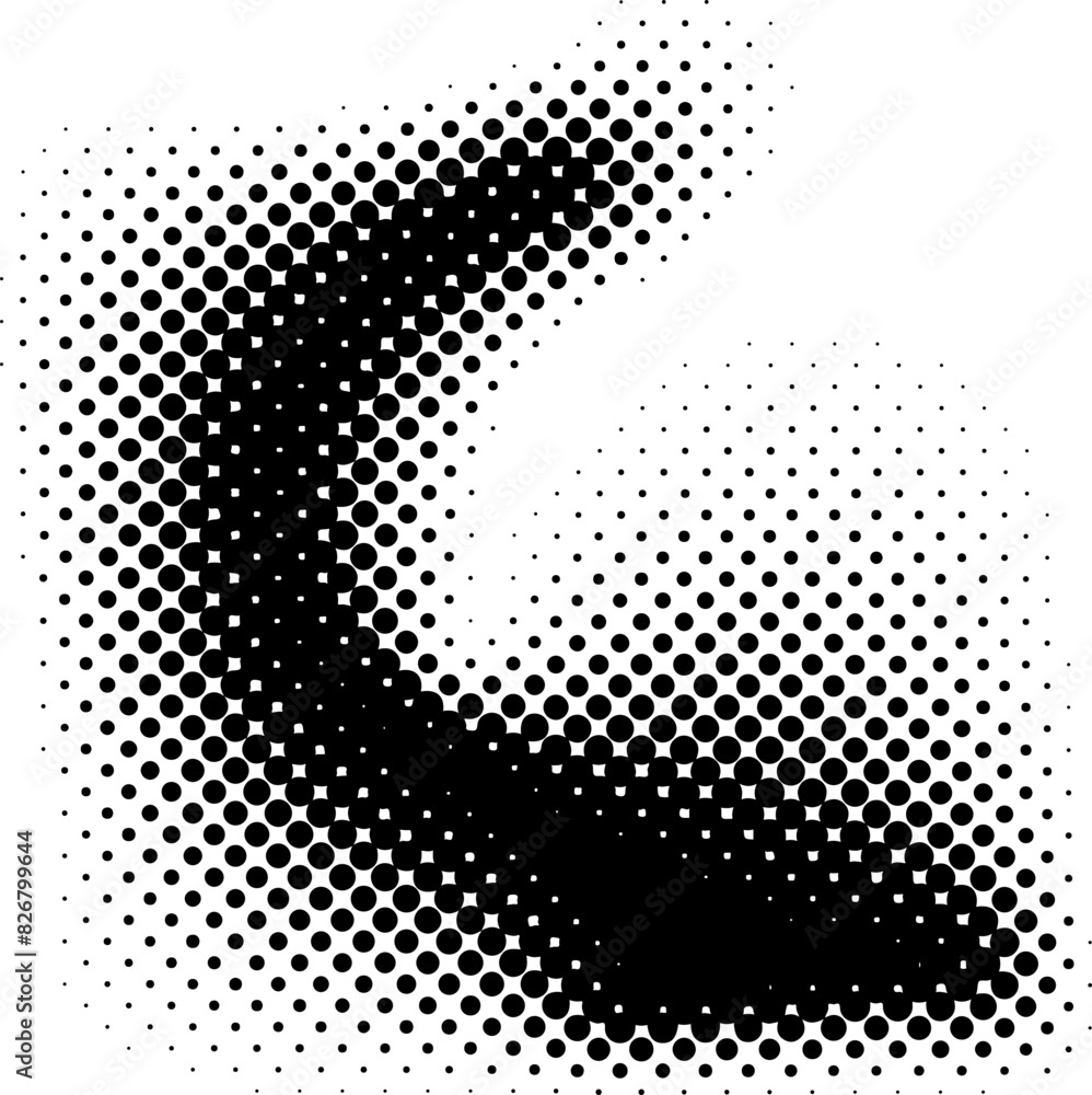 Halftone dots comic pattern Halftone dots comic pattern