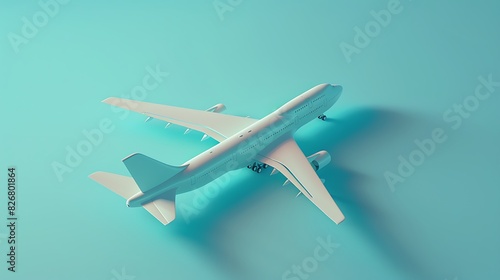 airplane, journey, no people, three dimensional, modern, travel, business finance and industry, concepts, creativity, cut out, flying, photography, transportation, copy space, illustration, technology