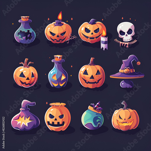 halloween icons © pro click
