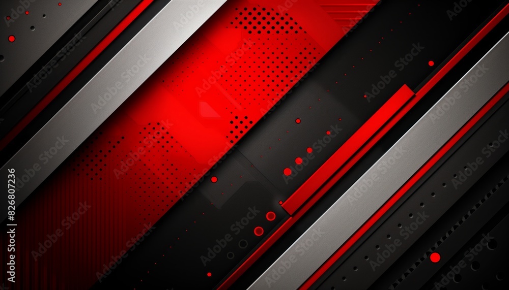 a close up of a red and black background with a metallic strip a close up of a red and black background with a metallic strip