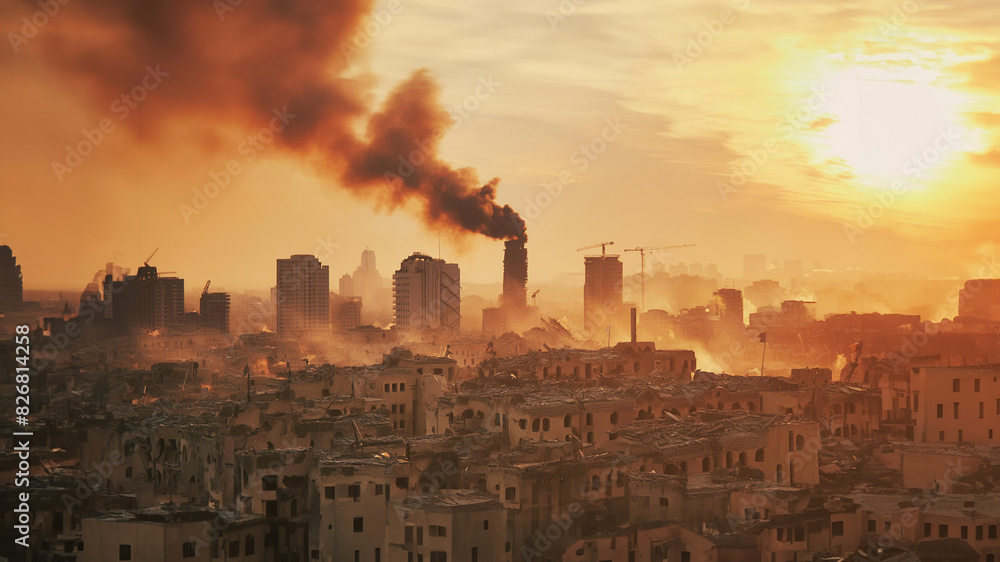 Fototapeta premium Urban Apocalypse