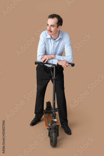Portrait of young businessm...