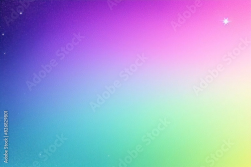 Purple background. Holograph foil texture. Iridescent mirror effect. Holographic glitter backdrop. Rainbow bright gradient. Cute dreamy pattern. Pink blue paper. Sparkle patern.  © Fabian