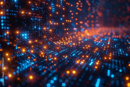 Wallpaper Mural Digital Transformation, System Engineering and Programming Abstract Background Torontodigital.ca