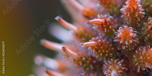 Alien like macro of a succulent
