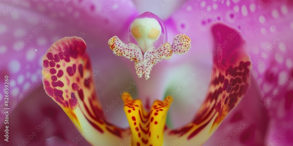 Orchid s heart in splendid detail Orchid s heart in splendid detail