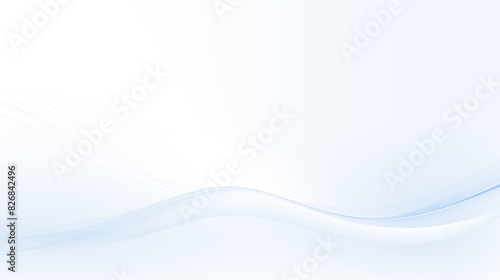 Simple and pure blue business background photo