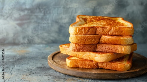 Wallpaper Mural the concept of national french toast day, copy space Torontodigital.ca