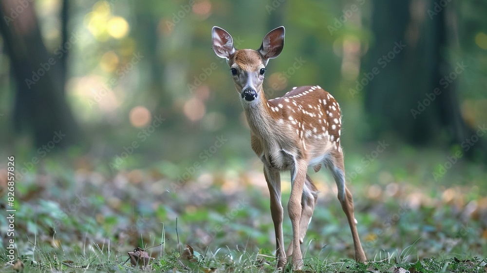 Little Deer Munching in the Wild Little Deer Munching in the Wild