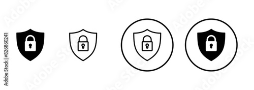 Security icon vector isolated on white background. protection icon. privacy. vpn
