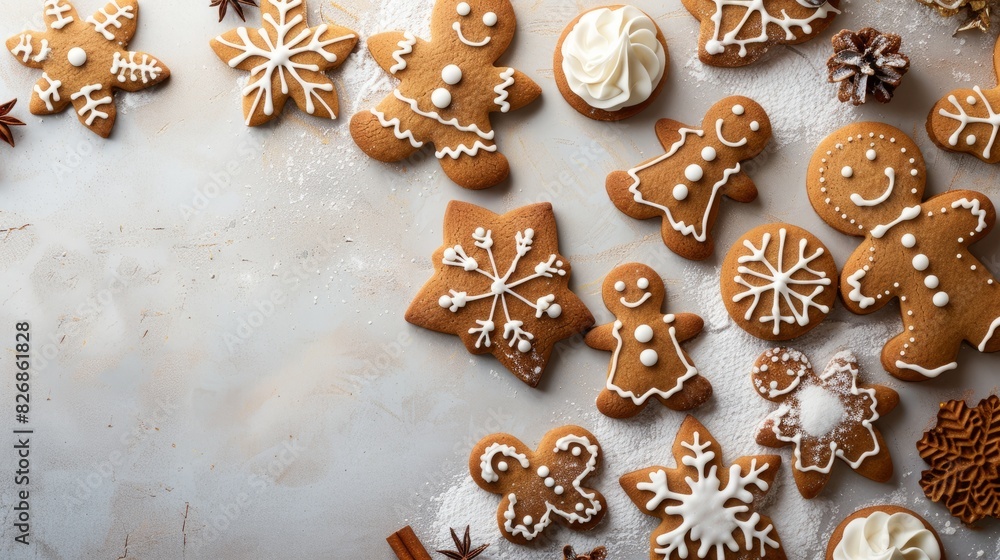 gingerbread with space for text gingerbread with space for text