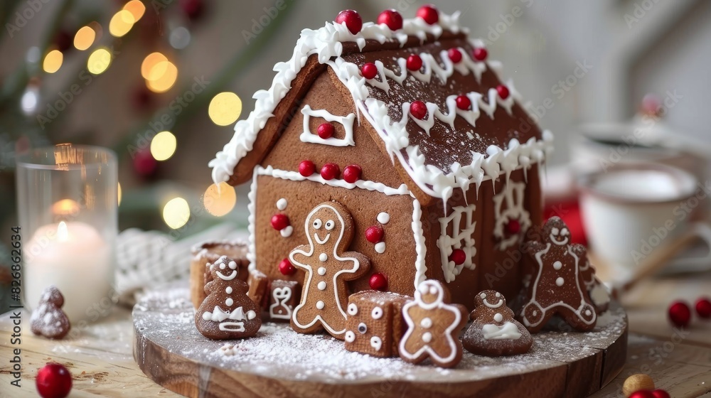 national gingerbread background concept national gingerbread background concept