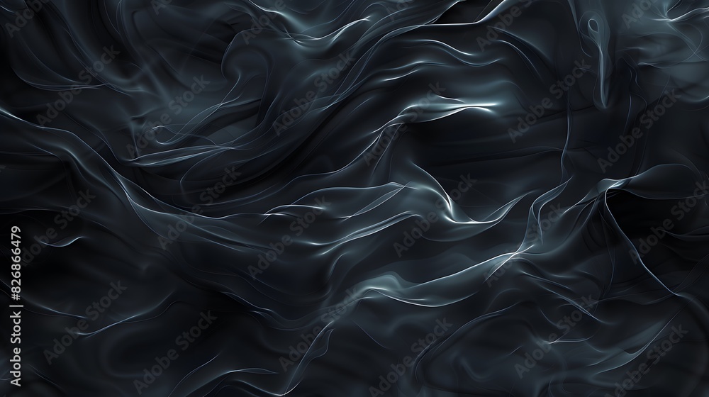 Fototapeta premium Black abstract background with dark concept.