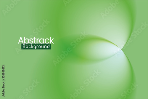 Minimal geometric background. Green gradient . Dynamic shapes composition. Eps10 vector (ID: 826868493)