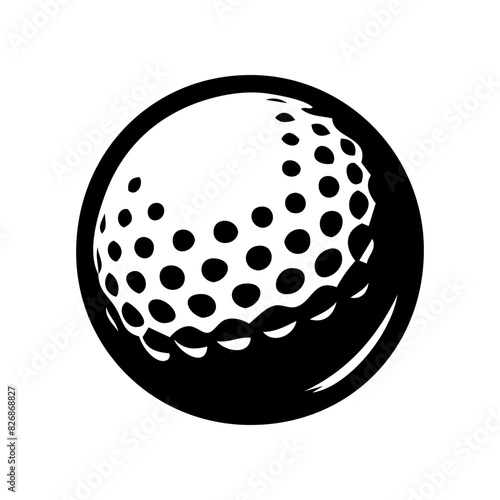 golf ball design vector Equipment for golf